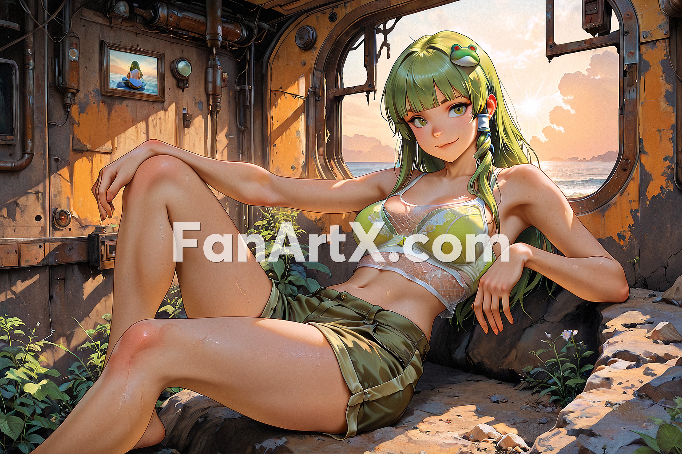 Kochiya Sanae Touhou project Fanart 2039450